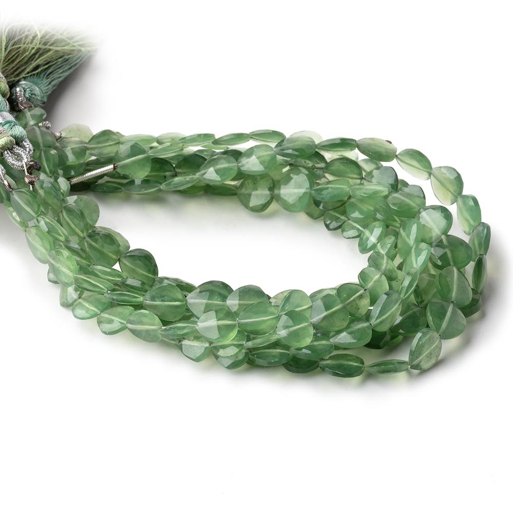 6-7mm Serpentine Straight Drilled Faceted Hearts 8 inch 26 Beads (ONLINE ORDER ONLY)