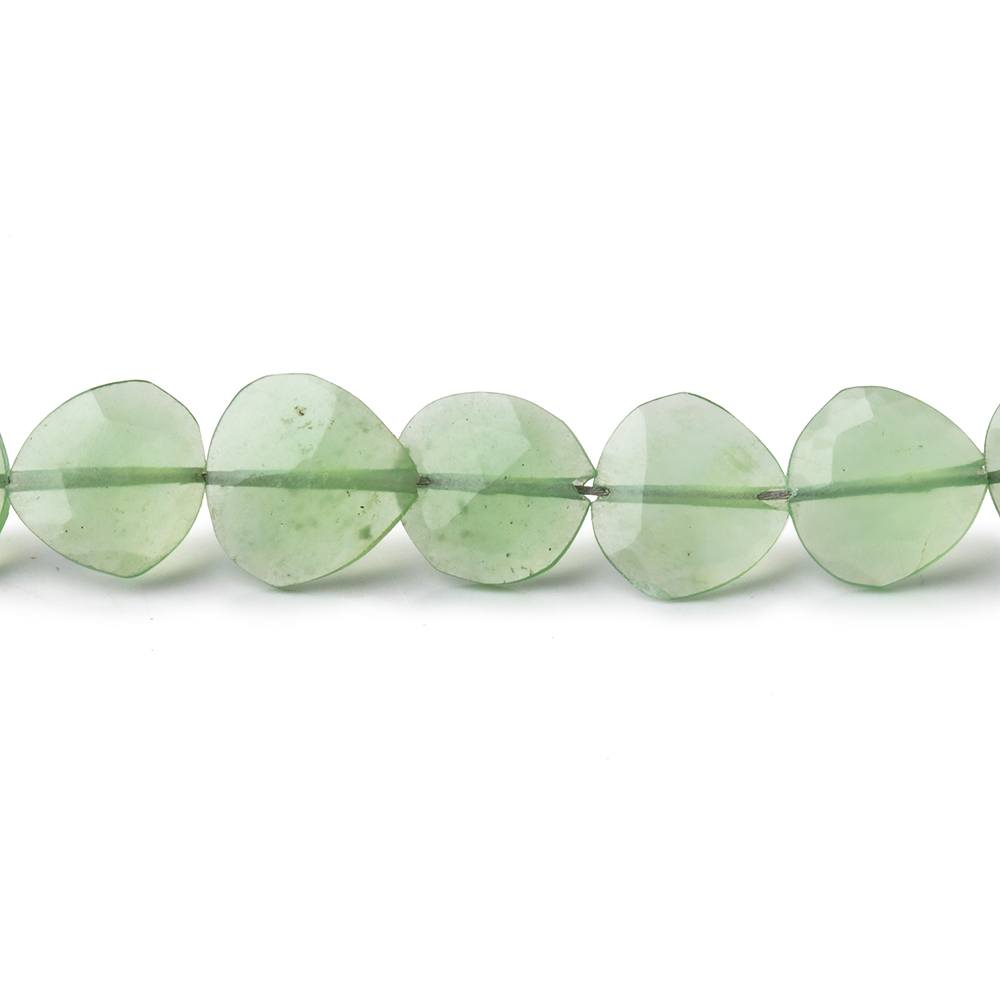 6-7mm Serpentine Straight Drilled Faceted Hearts 8 inch 26 Beads (ONLINE ORDER ONLY)