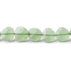 6-7mm Serpentine Straight Drilled Faceted Hearts 8 inch 26 Beads (ONLINE ORDER ONLY)