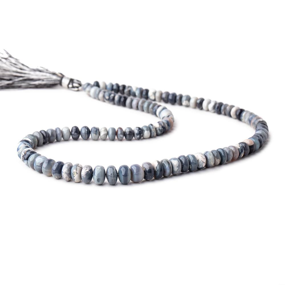 6-8mm Australian Opal Plain Rondelle Beads 16 inch 108 pieces (ONLINE ORDER ONLY)