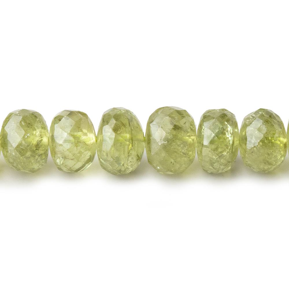 6-8mm Grossular Garnet Faceted Rondelles 17 inch 100 Beads (ONLINE ORDER ONLY)