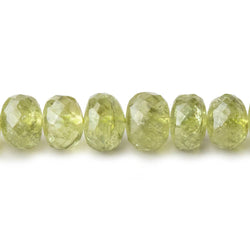 6-8mm Grossular Garnet Faceted Rondelles 17 inch 100 Beads (ONLINE ORDER ONLY)