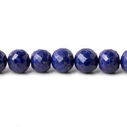 6-8mm Lapis Lazuli Faceted Round Beads 15 inch 61 pieces (ONLINE ORDER ONLY)