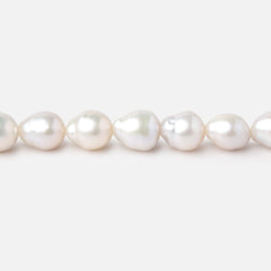 6-8mm White Petite Ultra Baroque Freshwater Pearls 16 inch 54 Beads (ONLINE ORDER ONLY)