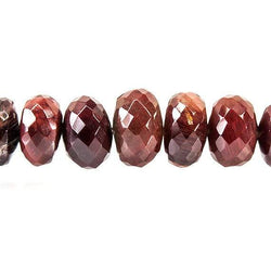 6-9.5mm Andesine Faceted Rondelle Beads 18 inch 103 pieces (ONLINE ORDER ONLY)