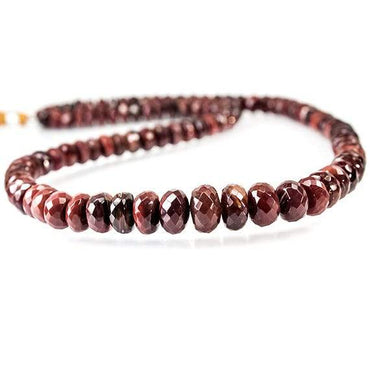 6-9.5mm Andesine Faceted Rondelle Beads 18 inch 103 pieces (ONLINE ORDER ONLY)