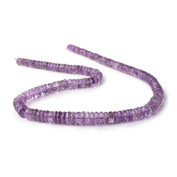 6-9mm Amethyst Faceted Heshi Beads 16.25 inch 145 pieces (ONLINE ORDER ONLY)
