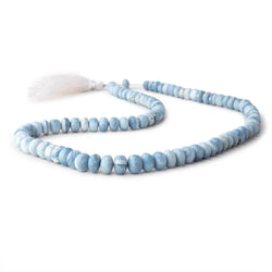 6-9mm Owyhee Blue Opal Faceted Rondelle Beads 18 inch 93 pieces (ONLINE ORDER ONLY)