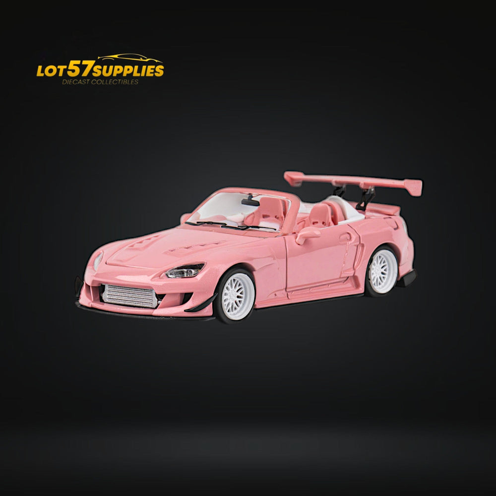 Microturbo Custom S2000 Rocket Bunny Valentine's Pink 1:64 (ONLINE ORDER ONLY)