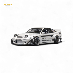 MicroTurbo Custom 180SX - Pandem Rocket Bunny White 1:64 (ONLINE ORDER ONLY)