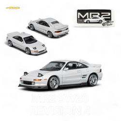 (Pre-Order) Microturbo Toyota MR-2 SW20 Revision 4 V2 – White 1:64 (Online Order Only)