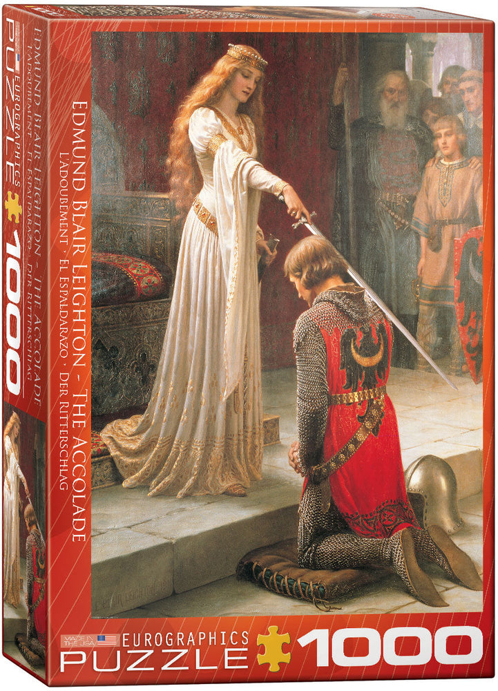Puzzle: Fine Art Masterpieces - The Accolade by Edmund Blair Leighton (ONLINE ORDER ONLY)