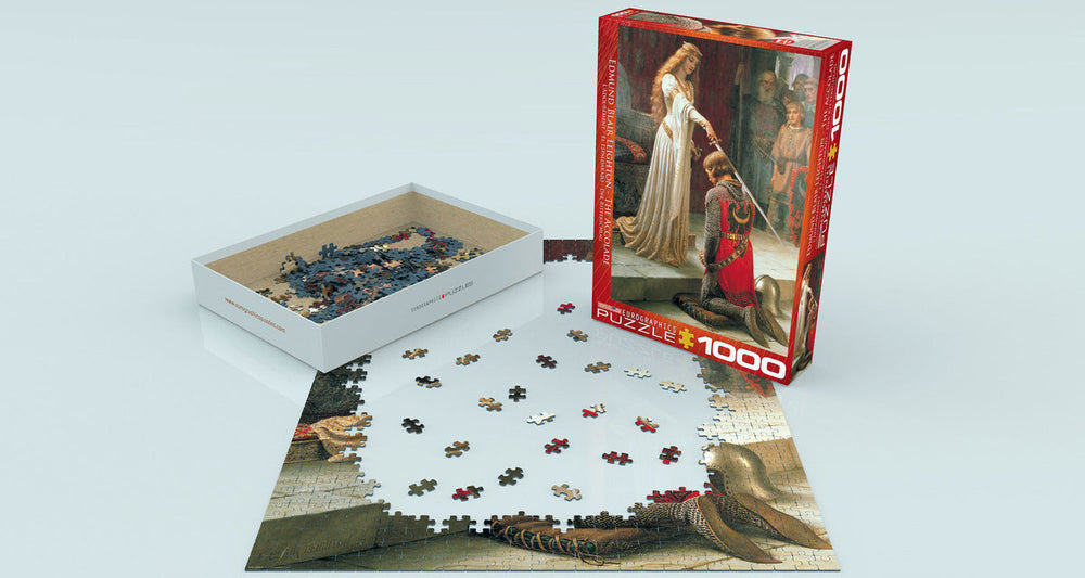 Puzzle: Fine Art Masterpieces - The Accolade by Edmund Blair Leighton (ONLINE ORDER ONLY)