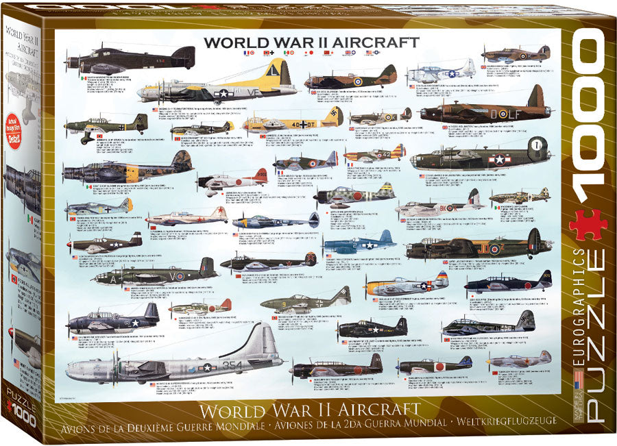 Puzzle: Sea & Land Transportation - World War II Aircraft (ONLINE ORDER ONLY)