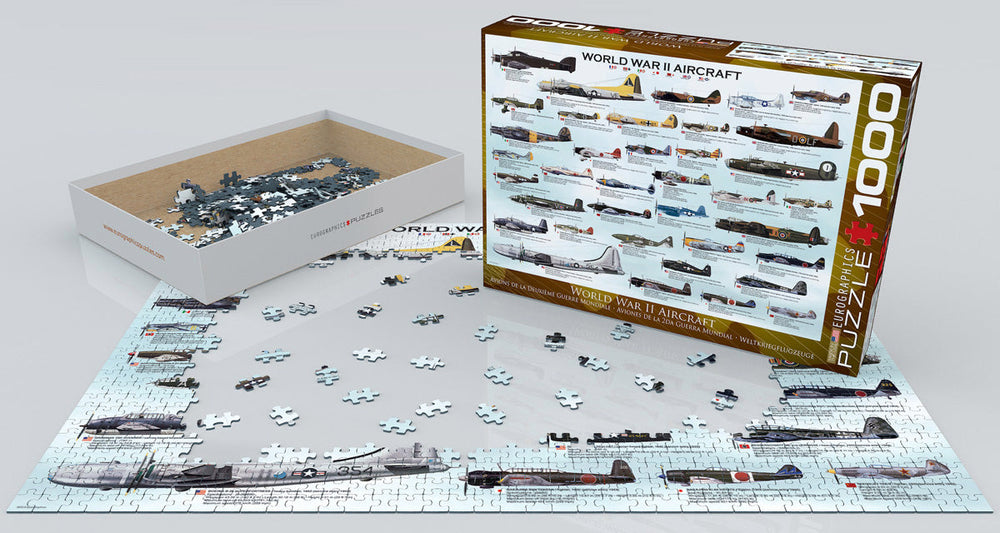 Puzzle: Sea & Land Transportation - World War II Aircraft (ONLINE ORDER ONLY)