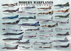 Puzzle: History of Aviation  -  Modern Warplanes (ONLINE ORDER ONLY)
