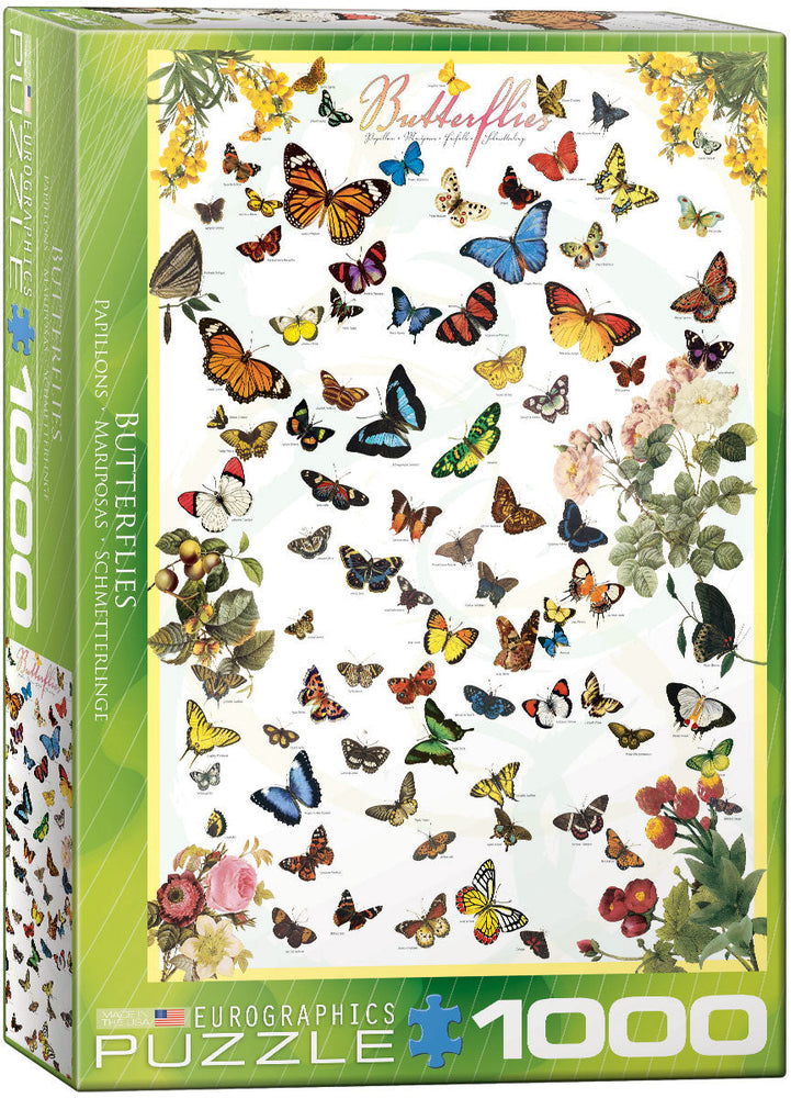 Puzzle: Animal Charts - Butterflies (ONLINE ORDER ONLY)