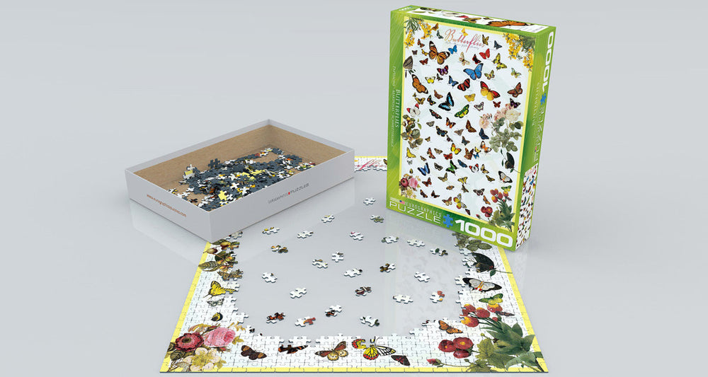 Puzzle: Animal Charts - Butterflies (ONLINE ORDER ONLY)