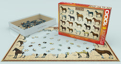 Puzzle: Animal Charts - Horses (ONLINE ORDER ONLY)