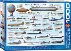 Puzzle: Sea & Land Transportation - History of Aviation (ONLINE ORDER ONLY)