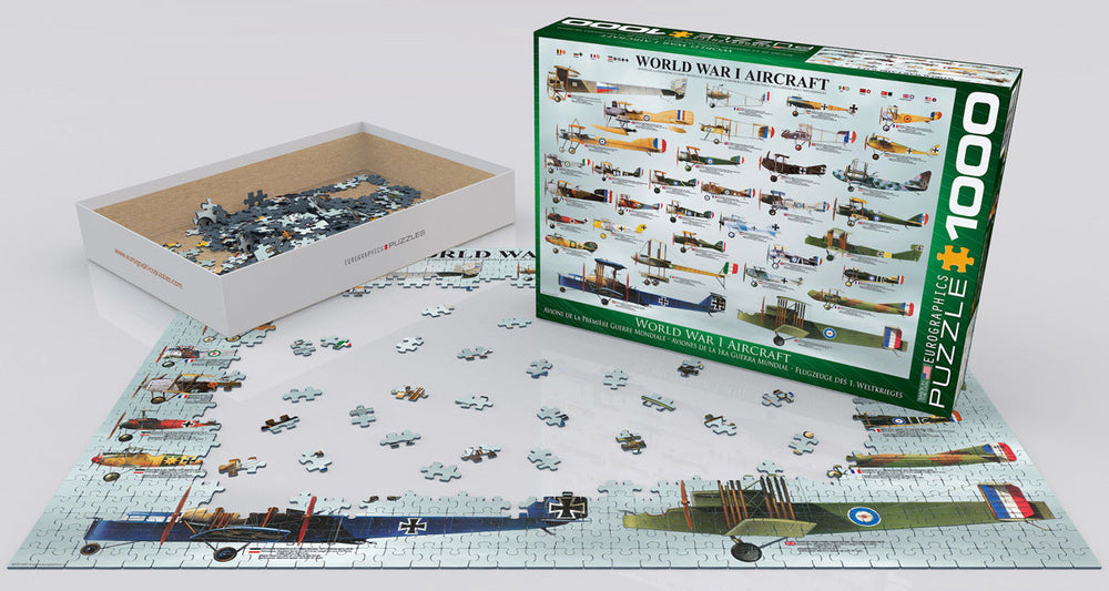 Puzzle: Sea & Land Transportation - World War I Aircraft (ONLINE ORDER ONLY)