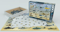Puzzle: Sea & Land Transportation - Military Helicopters (ONLINE ORDER ONLY)