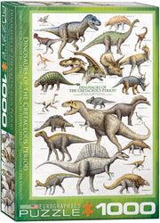 Puzzle: Natural History Charts - Dinosaurs (ONLINE ORDER ONLY)