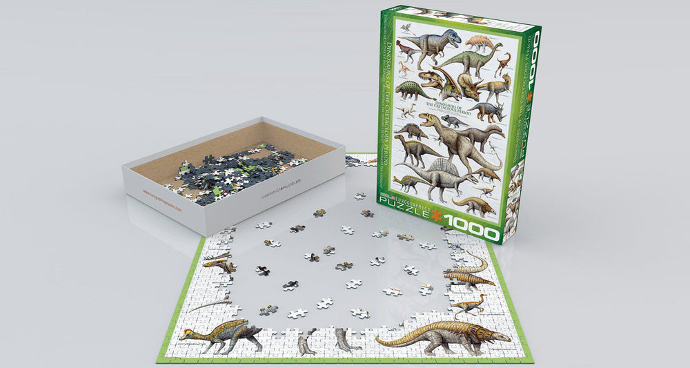 Puzzle: Natural History Charts - Dinosaurs (ONLINE ORDER ONLY)