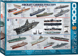 Puzzle: Sea & Land Transportation - Aircraft Carrier Evolution (ONLINE ORDER ONLY)