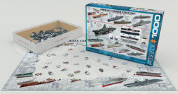 Puzzle: Sea & Land Transportation - Aircraft Carrier Evolution (ONLINE ORDER ONLY)