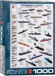 Puzzle: Sea & Land Transportation - Submarines & U-Boats (ONLINE ORDER ONLY)