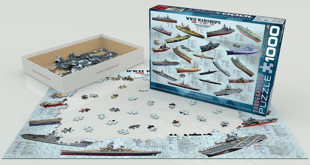 Puzzle: Sea & Land Transportation - WWII War Ships (ONLINE ORDER ONLY)