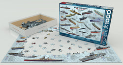 Puzzle: Sea & Land Transportation - WWII War Ships (ONLINE ORDER ONLY)