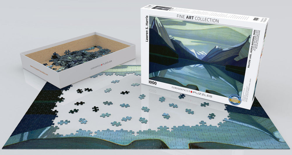 Puzzle: Fine Art Masterpieces - Maligne Lake Jasper Park by Lawren Stewart Harris (ONLINE ORDER ONLY)