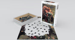 Puzzle: Fine Art Masterpieces - La Belle Dame sans Merci by Sir Frank Bernard Dicksee (ONLINE ORDER ONLY)