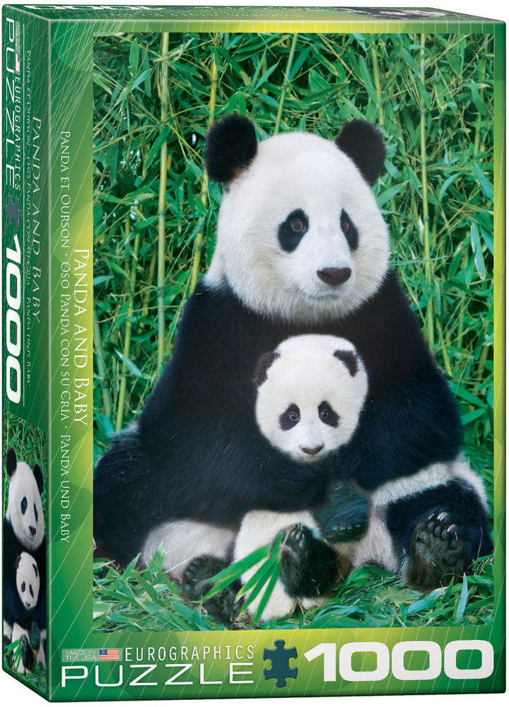 Puzzle: Animal Life Photography - Panda & Baby (ONLINE ORDER ONLY)