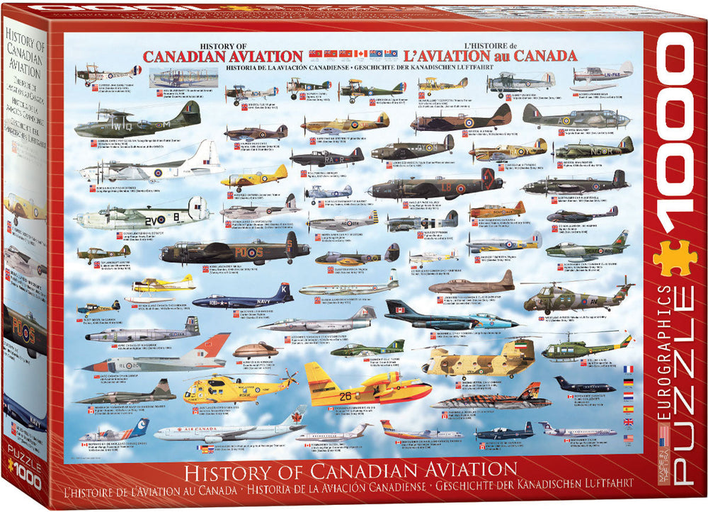 Puzzle: Sea & Land Transportation - History of Canadian Aviation (ONLINE ORDER ONLY)
