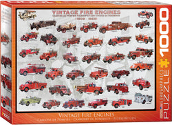 Puzzle: Sea & Land Transportation - Vintage Fire Engines (ONLINE ORDER ONLY)
