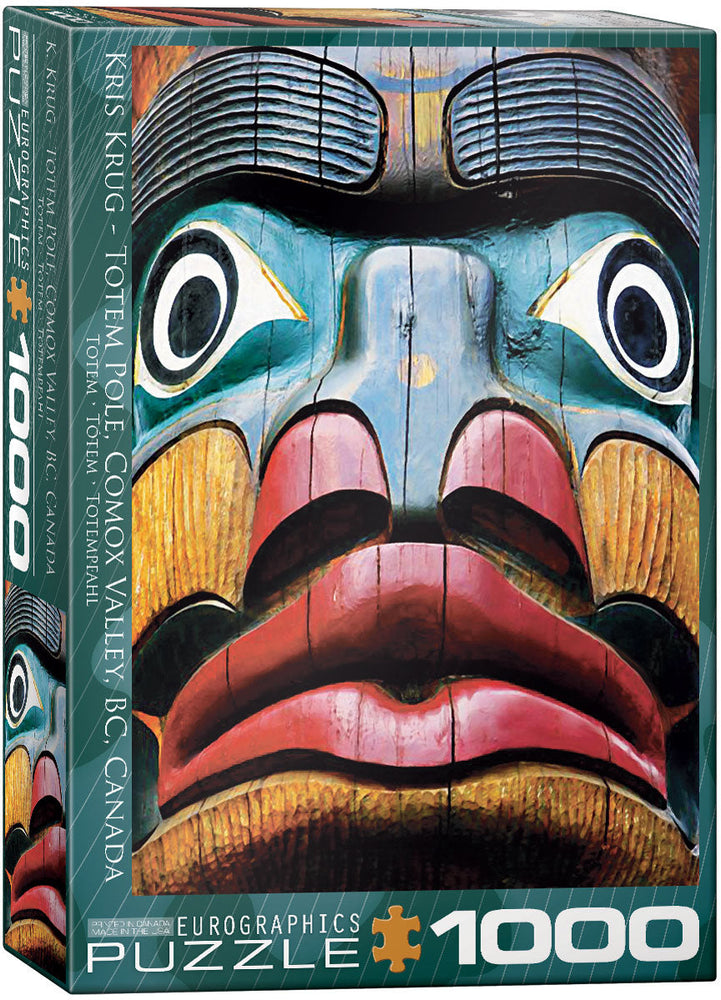 Puzzle: Fine Art Masterpieces - Totem Pole Comox Valley BC by Kirs Krug (ONLINE ORDER ONLY)
