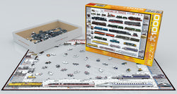 Puzzle: Sea & Land Transportation - History of Trains (ONLINE ORDER ONLY)