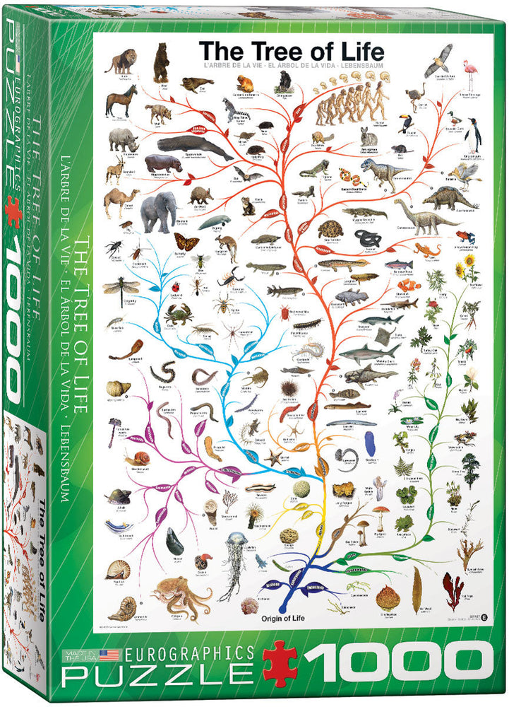 Puzzle: Natural History Charts - The Tree of Life (ONLINE ORDER ONLY)