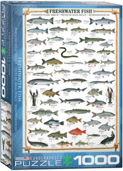 Puzzle: Animal Charts - Freshwater Fish (ONLINE ORDER ONLY)