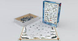 Puzzle: Animal Charts - Freshwater Fish (ONLINE ORDER ONLY)