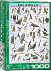 Puzzle: Animal Charts - Birds of Prey and Owls (ONLINE ORDER ONLY)