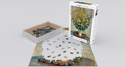 Puzzle: Fine Art Masterpieces - Jerusalem Artichoke Flowers by Claude Monet (ONLINE ORDER ONLY)