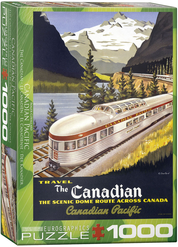 Puzzle: Canadian Vintage Art - The Canadian by Roger Cuillard (ONLINE ORDER ONLY)