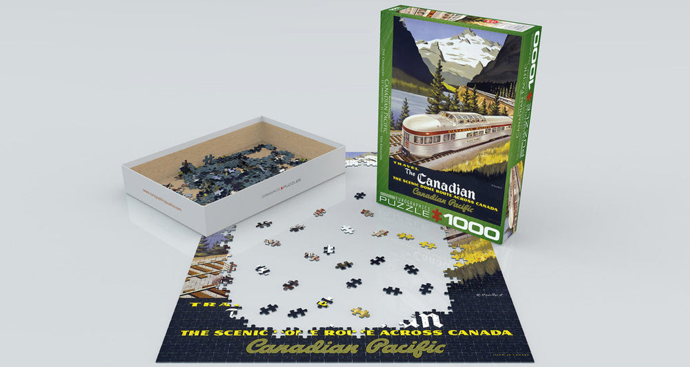 Puzzle: Canadian Vintage Art - The Canadian by Roger Cuillard (ONLINE ORDER ONLY)