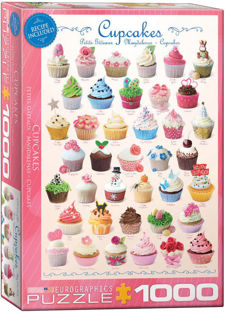 Puzzle: Delicious Puzzles - Cupcakes (ONLINE ORDER ONLY)