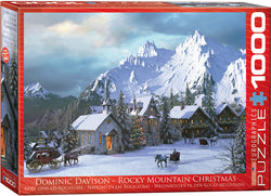 Puzzle: Christmas - Seasonal - Rocky Mountain Christmas by Dominic Davison (ONLINE ORDER ONLY)
