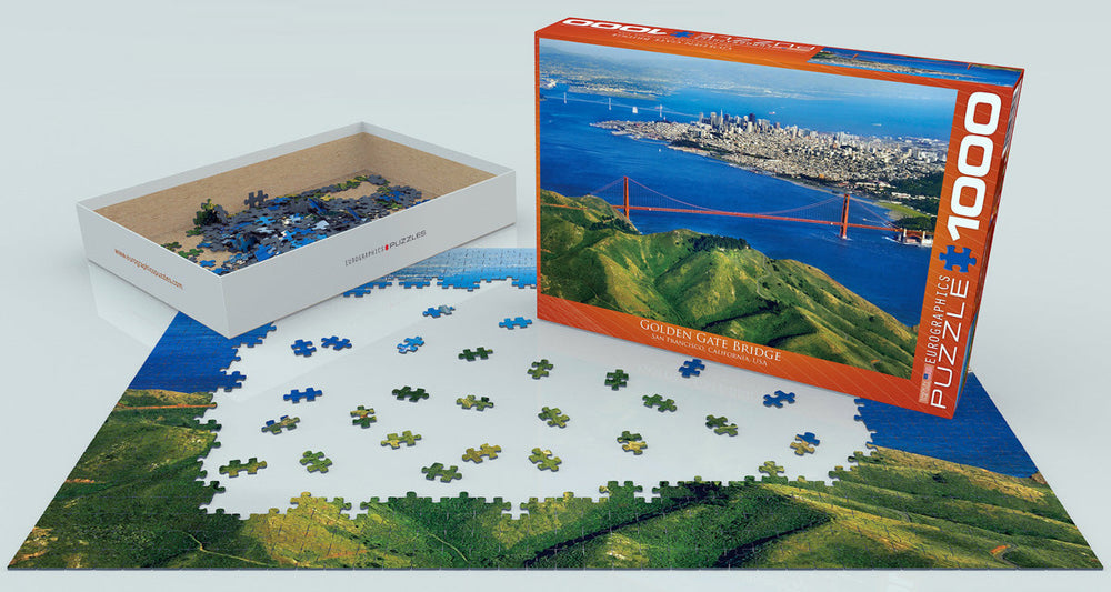 Puzzle: Scenic Photography - Golden Gate Bridge California (ONLINE ORDER ONLY)